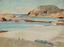 A Beach Scene, 1900-1924. Creator: John Duncan.