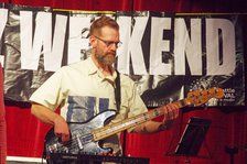 Tom Mason, Robert Mitchell’s True Think, Battle Jazz Festival, Battle, East Sussex, July 2024. Creator: Brian O'Connor.