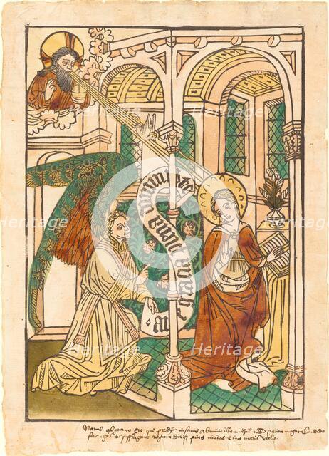 The Annunciation, c. 1450/1470. Creator: Unknown.