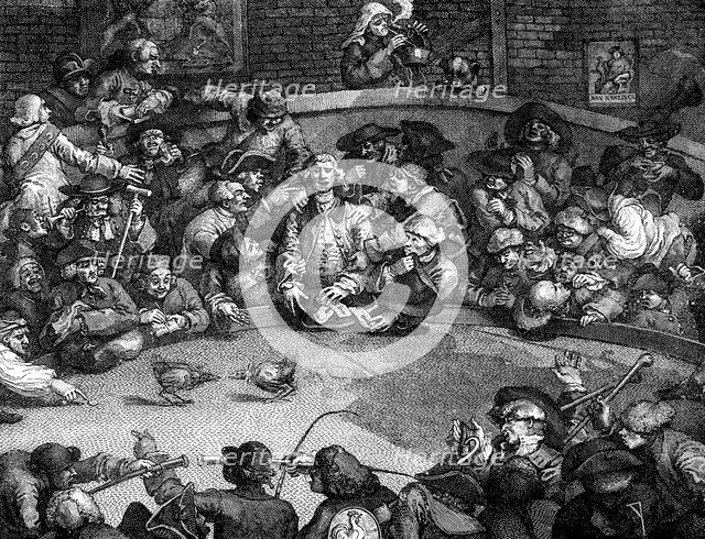 'The Cock-pit', 1759.Artist: William Hogarth