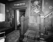 Douglas residence, hall & stairway, Detroit, Mich., between 1905 and 1915. Creator: Unknown.