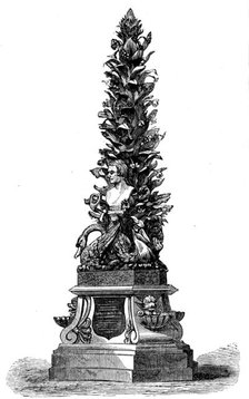 Memorial fountain at Dublin to the late Sir Philip Crampton..., 1862. Creator: Unknown.