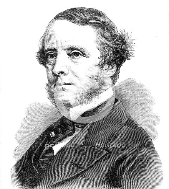 The Right Hon. Lord Carlingford, the new Privy Seal, 1881. Creator: Unknown.