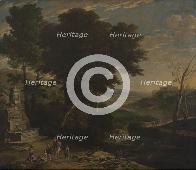 The Fortune-Teller, 1667. Creator: Gaspar de Witte.