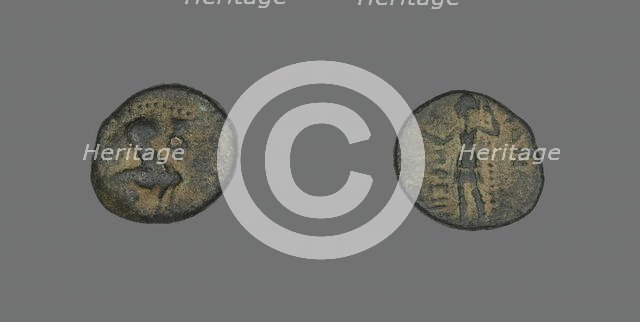 Coin Depicting a Sphinx, 31 BCE-476 CE. Creator: Unknown.