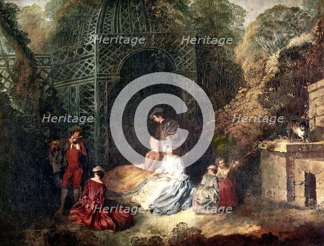 Flute Player', by Jean-Antoine Watteau.