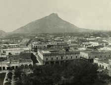'General View of the City of Monterrey, State of Nuevo Leon, Upon the Great Plateau', 1919. Creator: Unknown.