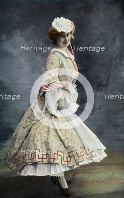 'Theatre Des Varietes. La Chauve-Souris. Arlette. - Mlle. Jeanne Saulier', 1904. Creator: Unknown.