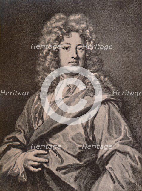 Charles Montagu, 1st Earl of Halifax, English poet and politician, early 18th century (1894). Artist: Pierre Drevet.