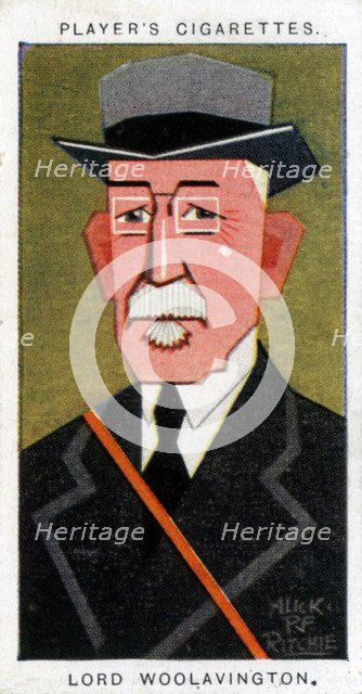 James Buchanan, 1st Baron Woolavington, British philantropist and racehorse owner, 1926.Artist: Alick P F Ritchie