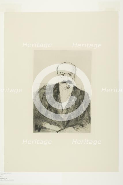 Dr. Max Asch, 1895. Creator: Edvard Munch.