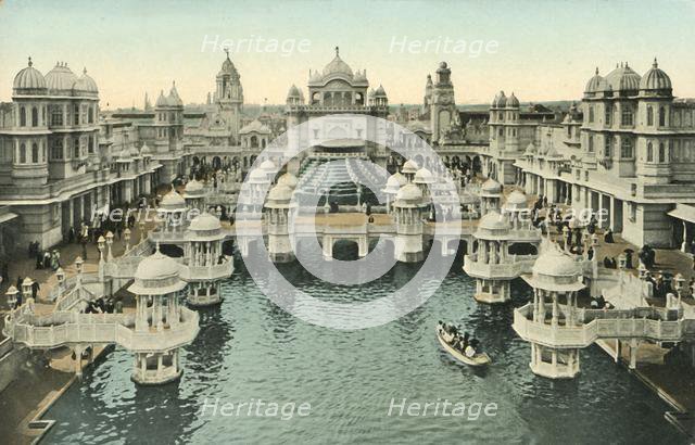 Court of Honour, Coronation Exhibition, London, 1911. Creator: Unknown.