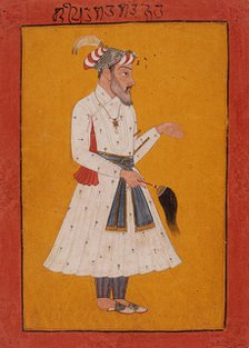 Emperor Shah Jahan (reigned 1628-1658), c1690. Creator: Unknown.