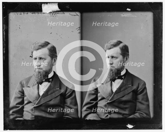 William B. Allison of Iowa, 1865-1880. Creator: Unknown.