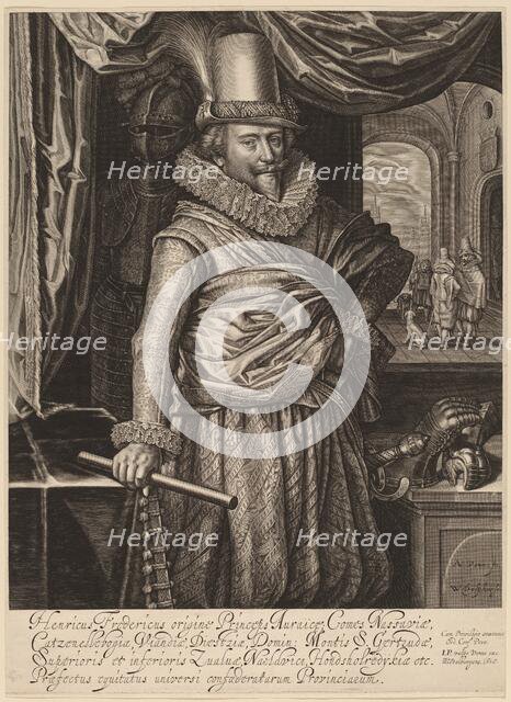 Frederik Hendrik, Prince of Nassau-Orange, 1618. Creator: Willem Jacobzoon Delff.