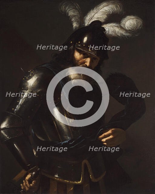 Portrait of a soldier. Creator: Preti, Mattia (1613-1699).