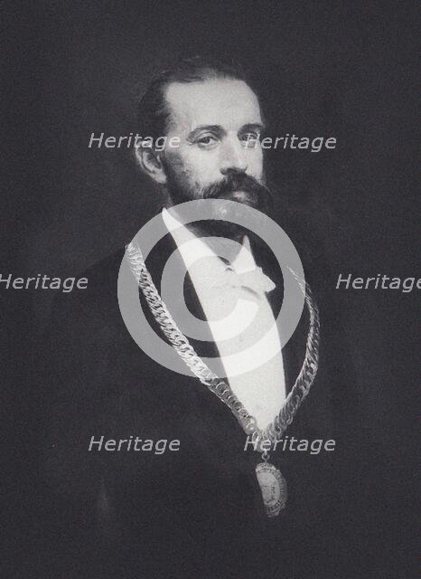 Portrait of the composer Achilles Nikolayevich Alferaki (1846-1919). Creator: Anonymous.