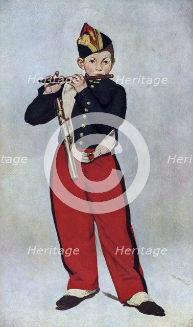'The Fifer', 1866.Artist: Edouard Manet