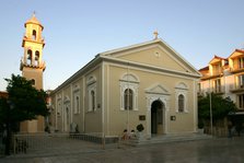 Church, Argostoli, Kefalonia, Greece.
