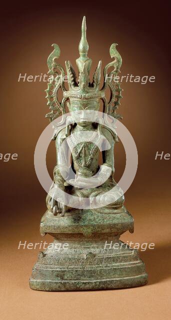 Buddha Bhaishajyaguru, 18th century. Creator: Unknown.