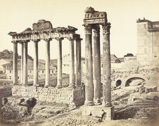 Untitled (Ruins of Roman Forum), c. 1867. Creator: Robert MacPherson.