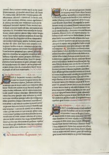 Folio Ten from Burchard of Sion's De locis ac mirabilibus mundi, or an Illuminated Geog..., c. 1460. Creator: Burchard of Mount Sion.