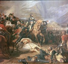 Painting of Napoleon at the battle of Rivoli, 18th century. Artist: Unknown