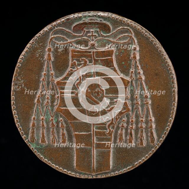 Shield of Arms of Estouteville [reverse], 1461. Creator: Cristoforo di Geremia.