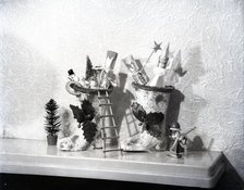 Christmas decorations, c1955. Creator: Arthur Charles Kirby Ware.