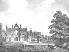Newstead Abbey, Nottinghamshire, 18th century. Artist: Unknown.