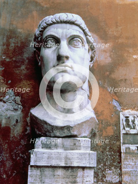 Constantine I 'The Great' (Caius Flavius ??Valerius Aurelius Constantinus) (270/288 - 337), Roman…