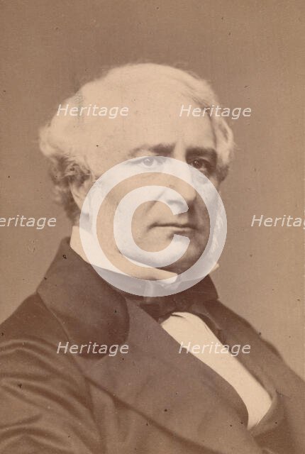 Baron Carlo (Charles) Marochetti, 1860s. Creator: John & Charles Watkins.