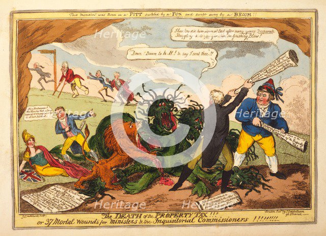 The Death of the Property Tax!! or 37 Mortal Wounds for Ministers and the Inquisitional Commissioner