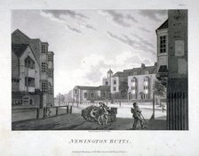 Newington Butts, Southwark, London, 1792.                                    Artist: William Ellis