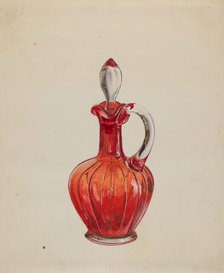 Vinegar Cruet, c. 1936. Creator: Ralph Atkinson.