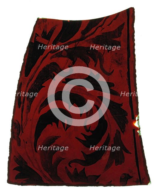 Glass Fragment, European, 16th century. Creator: Unknown.