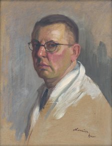 Self-Portrait, 1942. Creator: Andrej Kovacik.