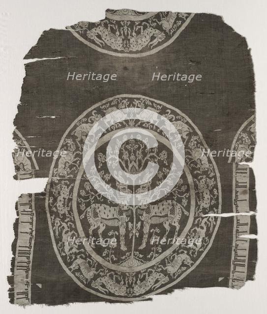 Fragment of Tomb Cover, 998. Creator: Unknown.