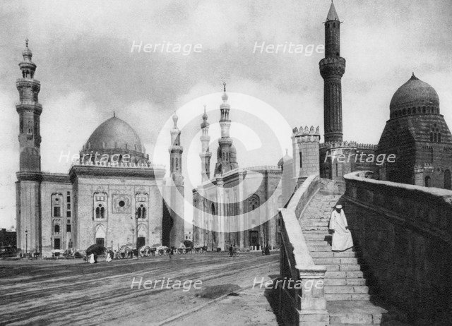 The Mosques of Sultan Hassan and El Rufai, Cairo, Egypt, c1920s. Artist: Unknown