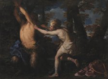 Apollo Flaying Marsyas, End of 17th-Early 18th century. Creator: Troppa, Girolamo (1637-1710).
