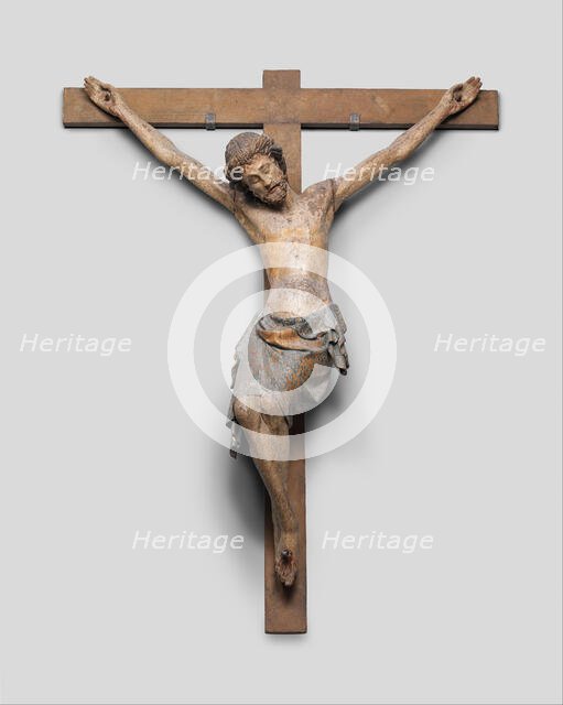 Crucifix, French, ca. 1300. Creator: Unknown.