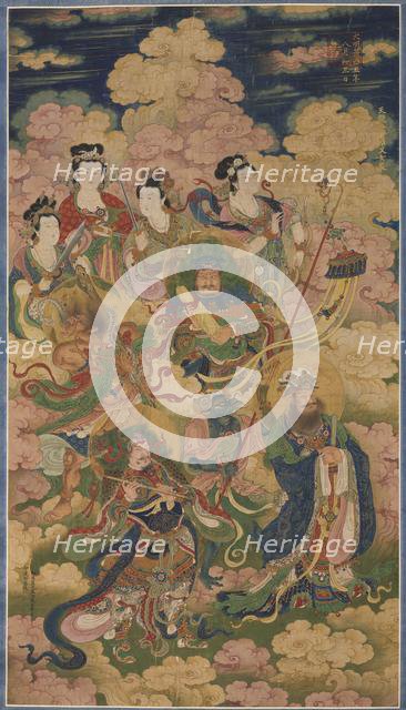 The Eight Hosts of Deva, Naga, and Yakshi, 1454. Creator: Unknown.