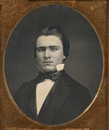 Young Man, 1850s. Creator: Knickerbocker Gallery.