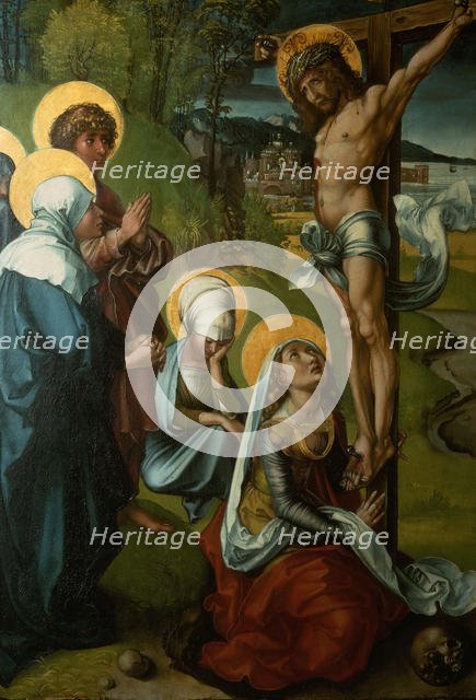 Seven Sorrows Polyptych (Crucifixion), 1495-1496. Creator: Dürer, Albrecht (1471-1528).