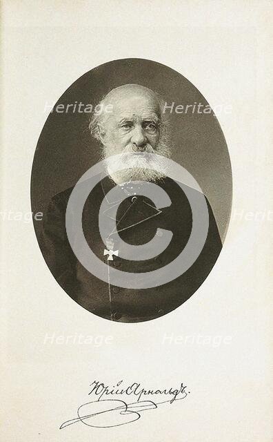 Portrait of the composer Yuri Karlovich Arnold (1811-1898). Creator: Scherer, Nabholz & Co.  .