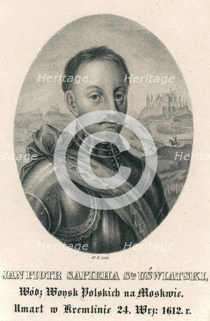 Jan Piotr Sapieha (1569-1611). Creator: Hondius, Willem (1597-1652/58).