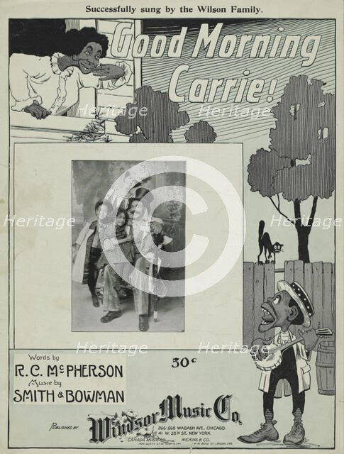 'Good morning Carrie!', 1901. Creator: Unknown.