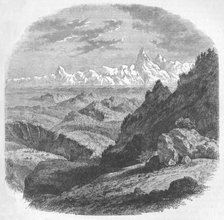 'View of the Himalayan Range', c1880. Artist: Unknown.