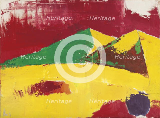 Sicile (Agrigente), 1953. Creator: Nicolas de Staël.