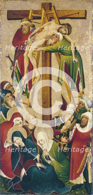 The Descent from the Cross. Artist: Master of the Middle-Rhine (active 1470-1480)